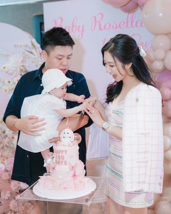 何依婷搞囡囡半歲宴狂收名牌超奢華 兩大TVB猛人驚喜到賀盡顯得寵地位