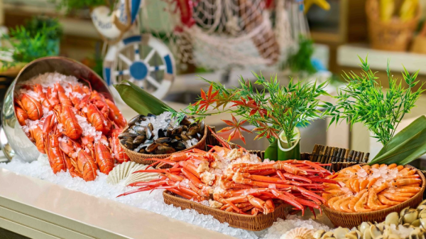 香港富麗敦海洋公園酒店自助餐第二位$10!3.5小時任食龍蝦/雪蟹腳/土耳其烤肉/鹿肉