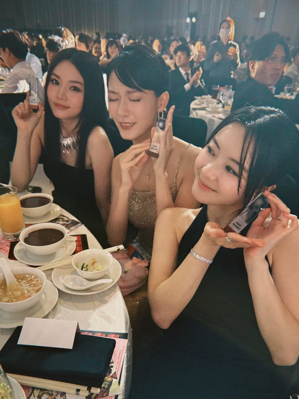 林千渟擔任試當真白金像獎的頒獎嘉賓（圖片來源：IG@lamting）