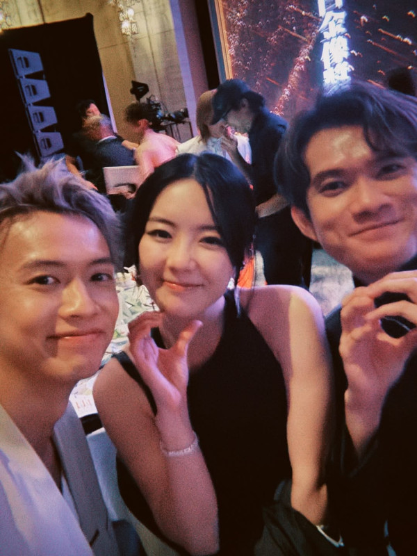 林千渟擔任試當真白金像獎的頒獎嘉賓（圖片來源：IG@lamting）