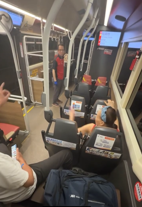 大媽手機太大聲滋擾車長駕駛 兩度企圖襲擊司機 車長8字真言相勸獲讚