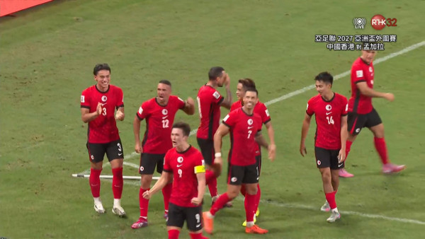 亞洲盃外圍賽｜香港對孟加拉 安永佳操刀射入12碼賽和1:1