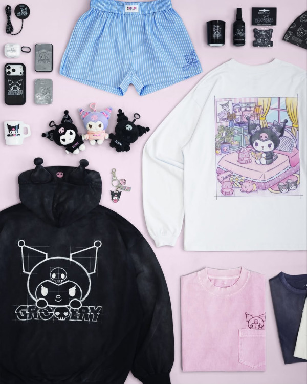 KUROMI聯乘系列登陸本地服裝品牌！逾20款暗黑系衞衣/毛公仔掛飾