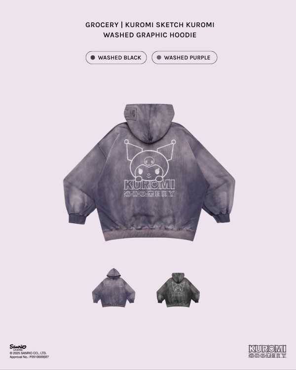 KUROMI聯乘系列登陸本地服裝品牌！逾20款暗黑系衞衣/毛公仔掛飾