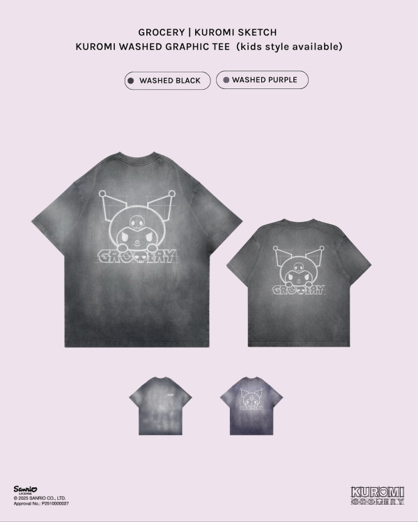 KUROMI聯乘系列登陸本地服裝品牌！逾20款暗黑系衞衣/毛公仔掛飾