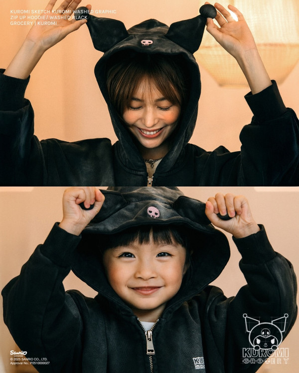 KUROMI聯乘系列登陸本地服裝品牌！逾20款暗黑系衞衣/毛公仔掛飾