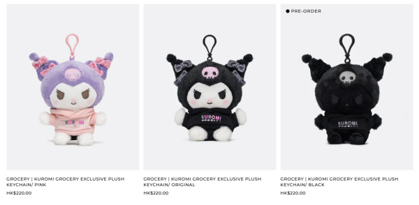 KUROMI聯乘系列登陸本地服裝品牌！逾20款暗黑系衞衣/毛公仔掛飾