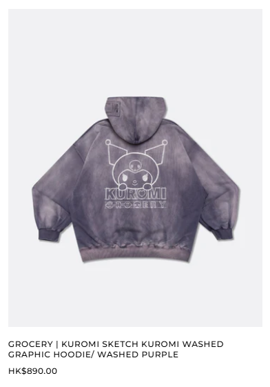 KUROMI聯乘系列登陸本地服裝品牌！逾20款暗黑系衞衣/毛公仔掛飾