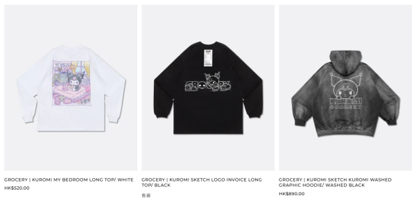 KUROMI聯乘系列登陸本地服裝品牌！逾20款暗黑系衞衣/毛公仔掛飾
