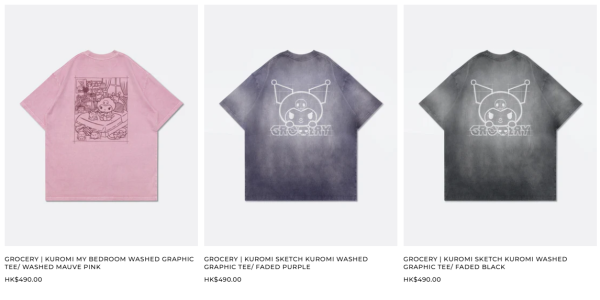 KUROMI聯乘系列登陸本地服裝品牌！逾20款暗黑系衞衣/毛公仔掛飾