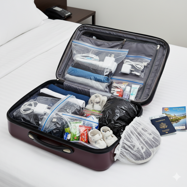 旅行必帶1實用小物!整理行李輕鬆收納 保行李箱內無異味