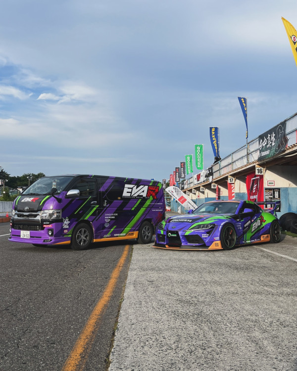 EVA 迷必搶初號機 Hiace Tomica Evangelion Racing 支援車模型即將出貨