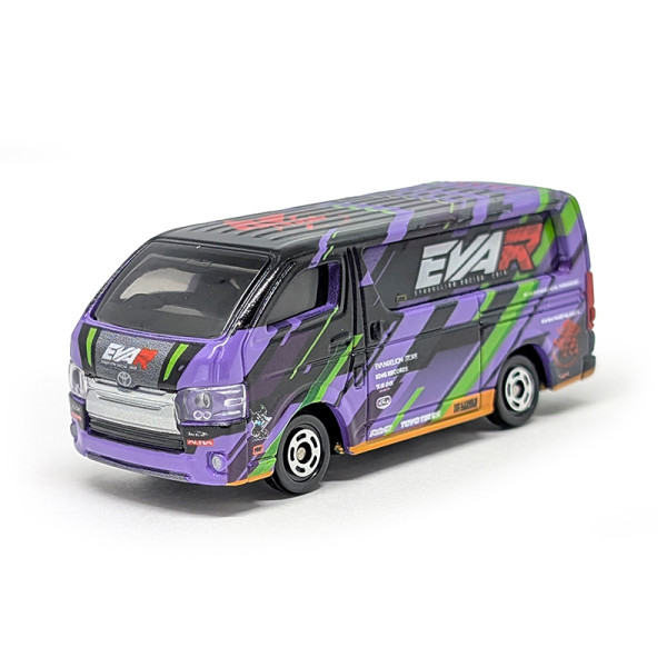 EVA 迷必搶初號機 Hiace Tomica Evangelion Racing 支援車模型即將出貨