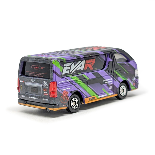 EVA 迷必搶初號機 Hiace Tomica Evangelion Racing 支援車模型即將出貨