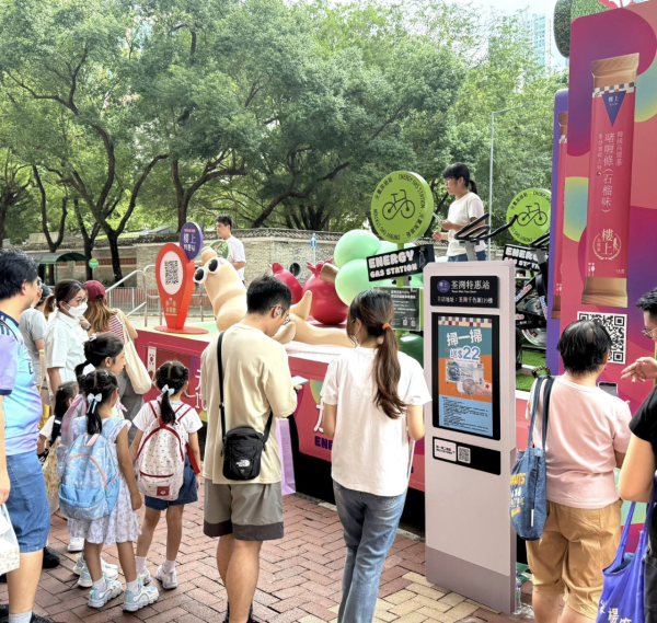 樓上免費試食韓國急凍柿再送$22優惠券！流動車一連7日遊走港九新界