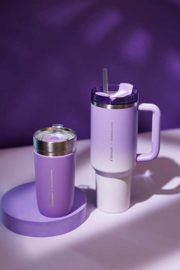 Starbucks萬聖節限定系列+2025秋季新品 貓咪造型變色杯/STANLEY紫色隨行杯/紫薯鮮奶咖啡/木乃伊牛角包