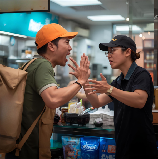 內地客茶記慘遇「爆玻璃」事件 外賣員1原因怒摔門／店家後續咁處理？