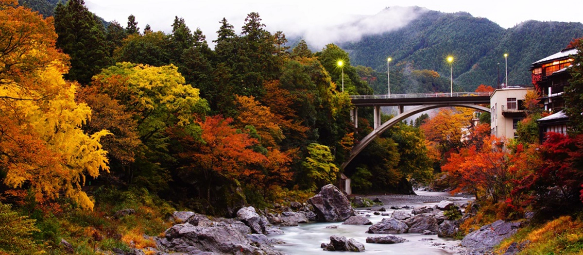 御岳溪谷。圖片來源：Visit Japan