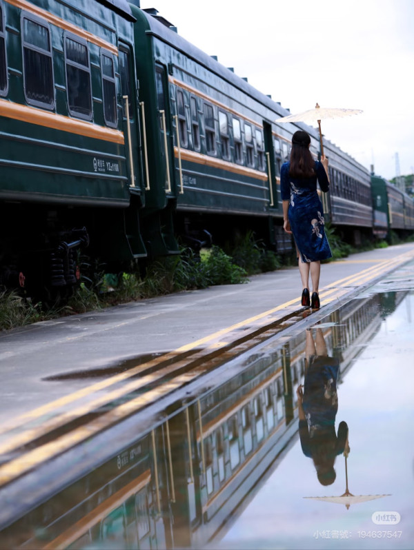 羅湖清水河鐵路公園。（圖片：小紅書）