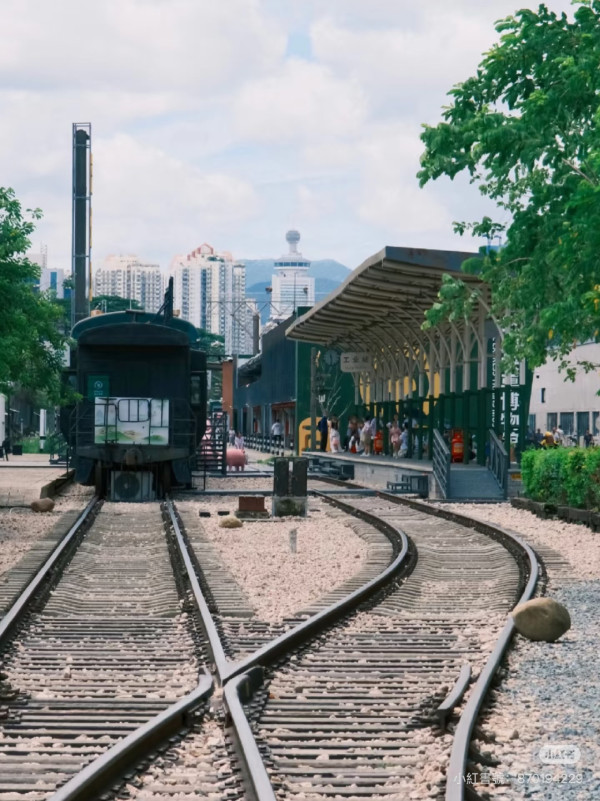 羅湖清水河鐵路公園。（圖片：小紅書）