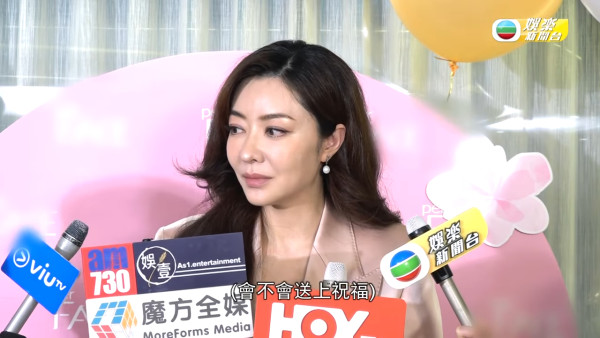 熊黛林尷尬笑回應郭富城第三胎生仔 親曝17字「前度宣言」拒談舊愛獲讚高EQ