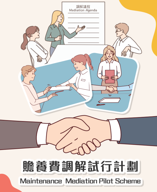 關愛基金贍養費調解試行計劃（圖片來源︰關愛基金）