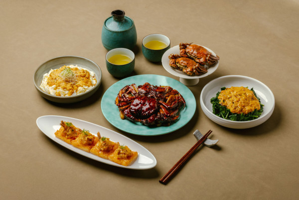 人氣川菜館推出五両大閘蟹盛宴  大閘蟹炒年糕／蝦多士／蟹粉拌麵