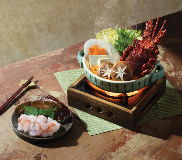 千両全新限定「龍蝦二食」登場  煙燻平政刺身／松葉蟹腳／酒粕味噌鍋