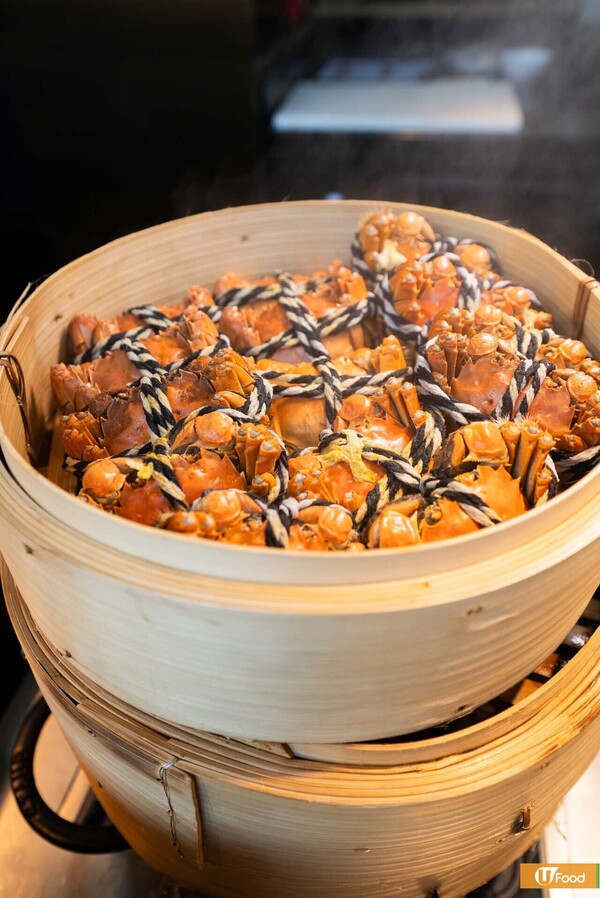 尖沙咀維港景酒店大閘蟹自助晚餐  清蒸江蘇蟹／蟹拼鵝肝／鮑魚花膠