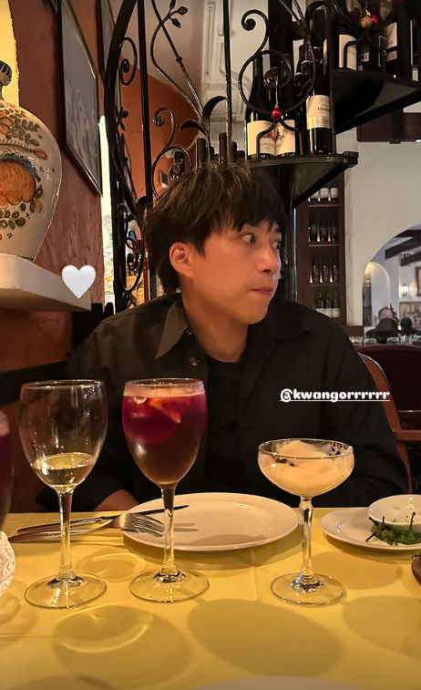 吳業坤燭光晚餐甜賀日籍太太31歲生日放閃 愛妻素顏上陣晒零瑕疵真面目