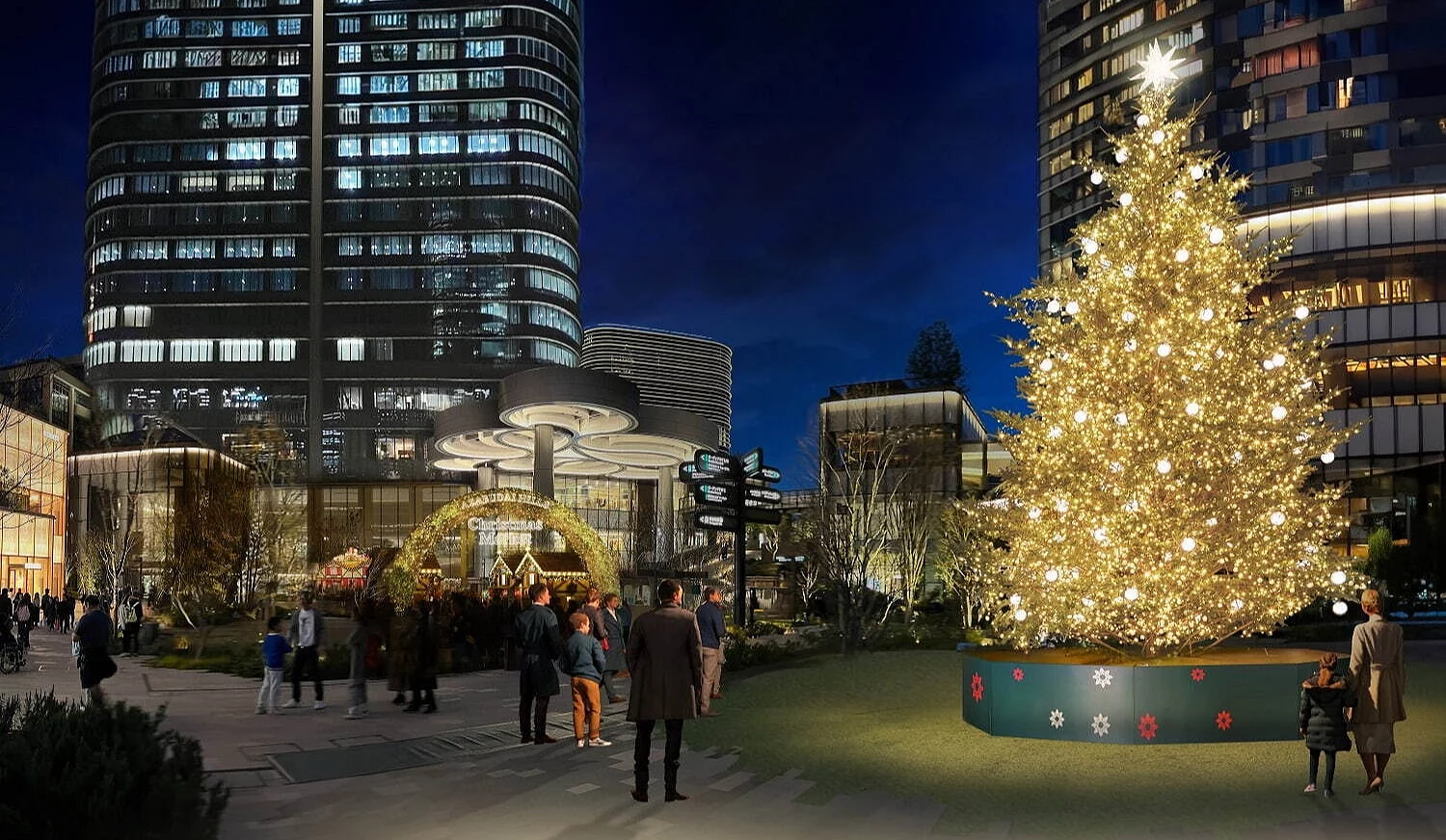 麻布台之丘。圖片來源:Fashion Press 麻布台之丘。圖片來源:Fashion Press