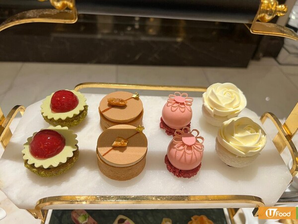 朗廷酒店「秋畔花語下午茶」 龍蝦沙律撻/開心果紅桑子花/任食甜品手推車