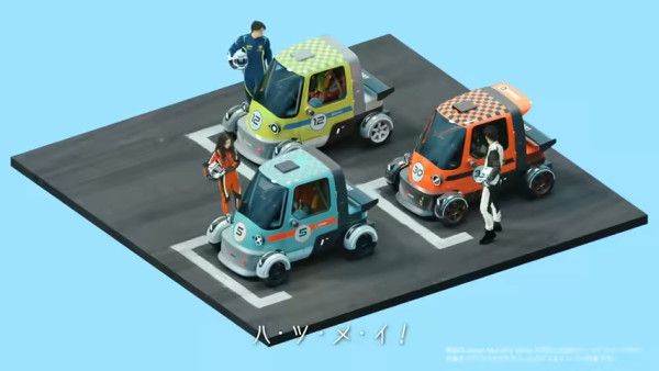 Daihatsu 經典三輪迷你車 Midget 電動回歸 中央駕駛座、直升機風擋超懷舊