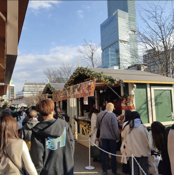 天王寺公園。圖片來源：IG@osaka_christmasmarket