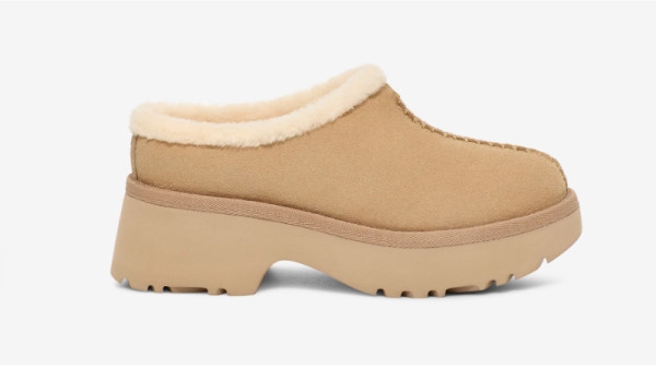 Women New Heights Cozy Clog Slipper - Mustard Seed HKD 689 50% off