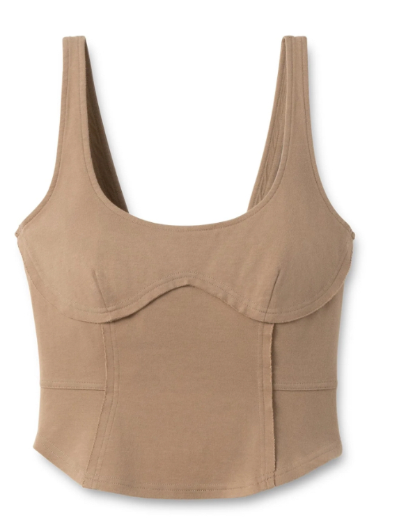 Women Lennox Tank Top Lifestyle - Silver Taupe HKD 289 HKD 590 51% off