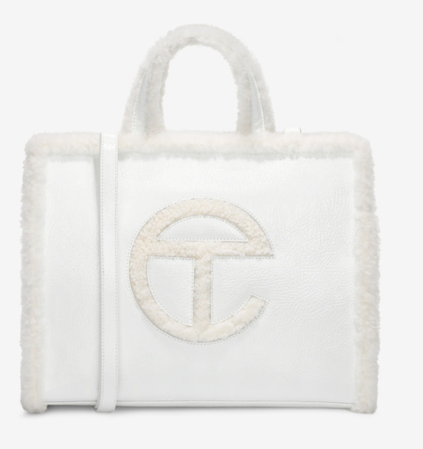 Women UGG X Telfar M Shopper Crinkle Bags - White  HKD 729 HKD 2,490 71% off