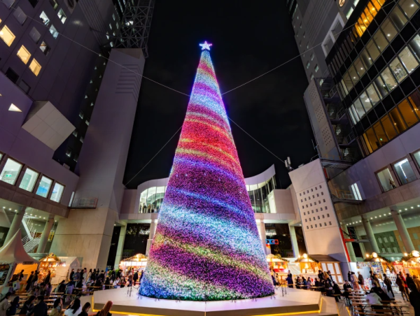 UMEDA SKY BUILDING Christmas 2025 The Circus of Light(圖片:skybldg.co.jp)