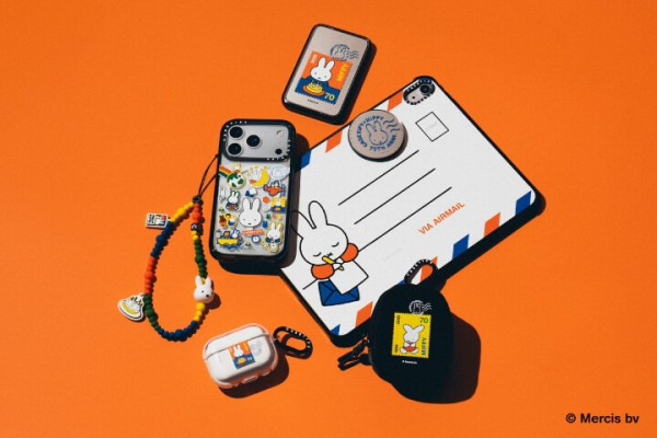 CASETiFY 聯乘 Miffy 慶祝 70 週年 復古郵政風配件手機殼變身信封