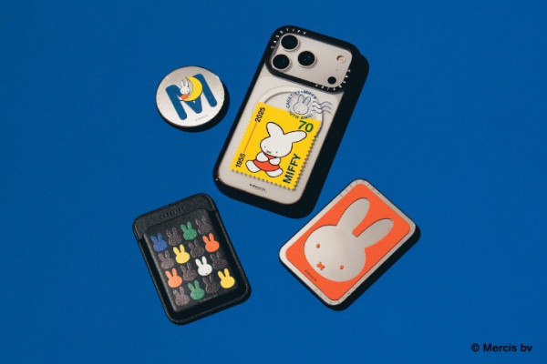 CASETiFY 聯乘 Miffy 慶祝 70 週年 復古郵政風配件手機殼變身信封