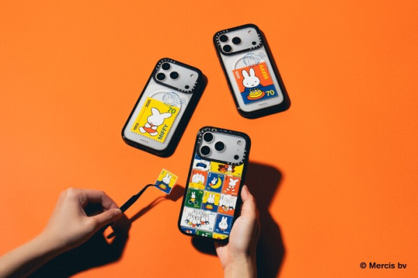 CASETiFY 聯乘 Miffy 慶祝 70 週年 復古郵政風配件手機殼變身信封