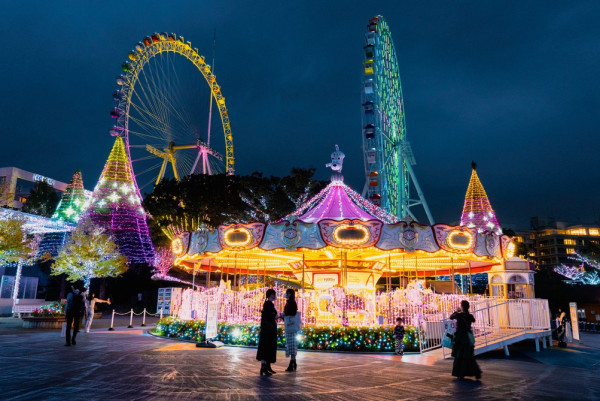 東京最大規模！讀賣樂園「寶石燈飾秀2025」聖誕必去 逾百日夢幻點燈橫跨冬春 