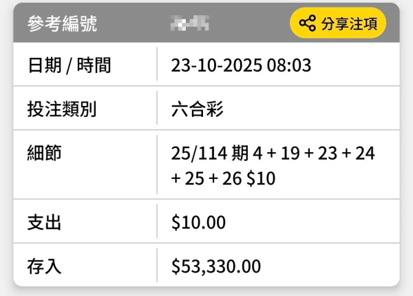 $4000萬六合彩周六攪珠!港男靠「江恩圖」獨門玩法中三獎 下期預測號碼公開