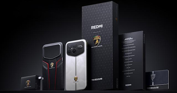 Redmi K90 Pro Max「林寶堅尼冠軍版」超跑手機 碳纖紋理＋Snapdragon 8 Elite Gen 5 性能爆錶