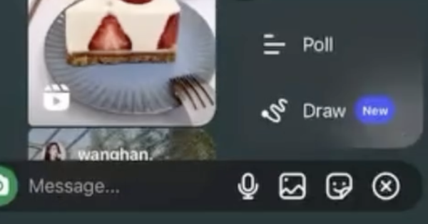 IG好玩新功能！DM「批改」超方便 聊天室塗鴉/貼紙更「生鬼」