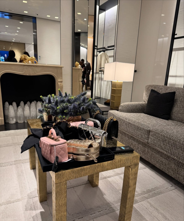 楊卓娜巴黎瘋狂買袋入VIP房罕有炫富!三大高奢品牌手袋任揀場面超誇張