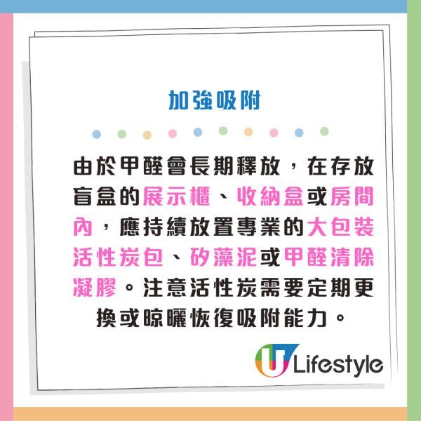 網民實測「盲盒」甲醛含量驚人！盲盒乾燥劑原來是除甲醛救星？買盲盒4招防中毒