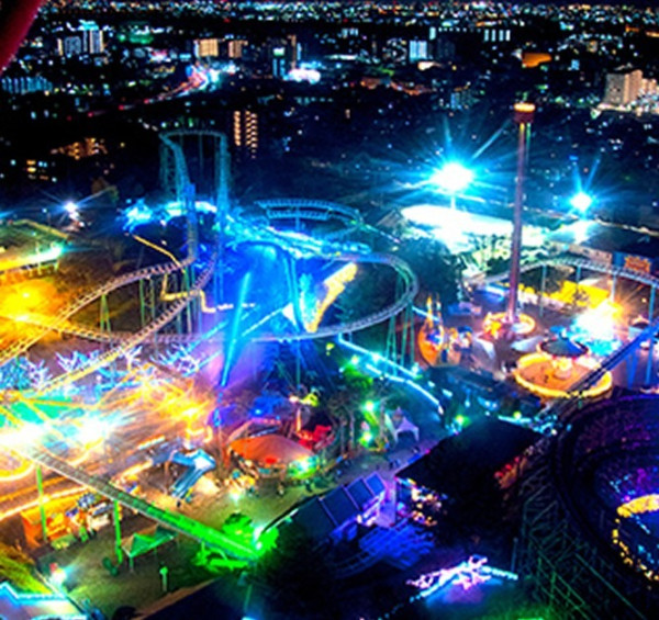 大阪聖誕2025|枚方公園「光之遊樂園」聖誕必去!巨型聖誕樹+燈籠廣場+浪漫夢幻花海