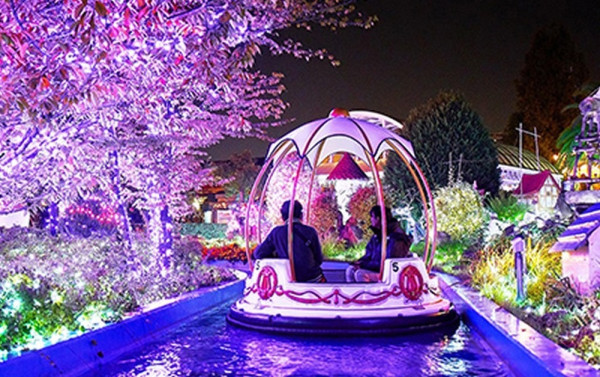 大阪聖誕2025|枚方公園「光之遊樂園」聖誕必去!巨型聖誕樹+燈籠廣場+浪漫夢幻花海