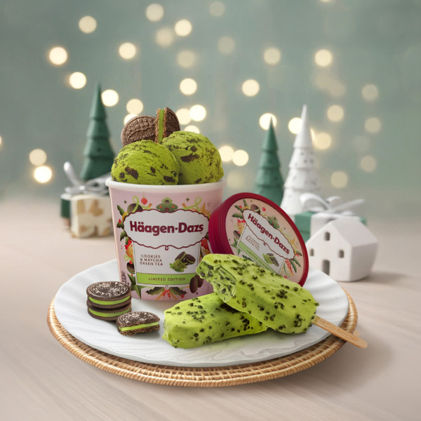 Häagen-Dazs推出全新冬日限定口味！曲奇抹茶/曲奇朱古力雪糕登場